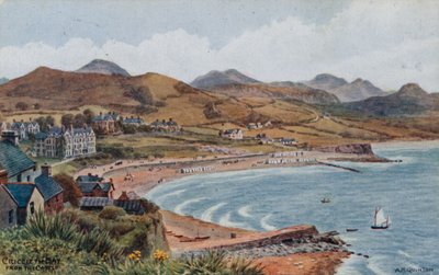 Criccieth Bay dal Castello da Alfred Robert Quinton